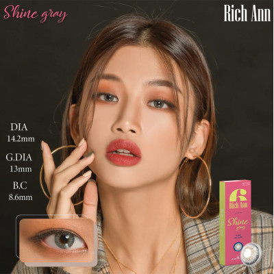  Ann365 1Day – Rich Ann Shine Gray星際亮灰 日拋 6片裝(門市現貨)